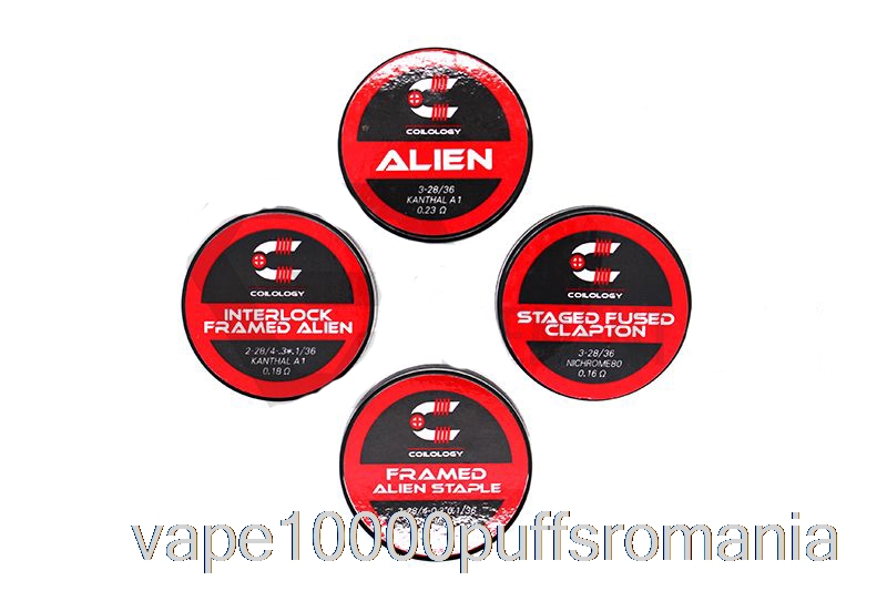 Vape Romania Coilology Performance Bobine Prefabricate Alien Tmn80 - 0.13ohm Ni80 27ga